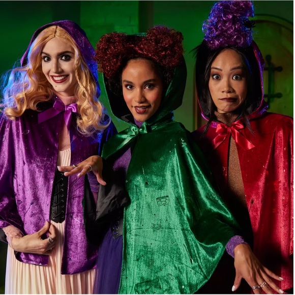 🆕 Disney Hocus Pocus Sarah Sanderson Witch Costume Accessory Set for Adults - Picture 9 of 11
